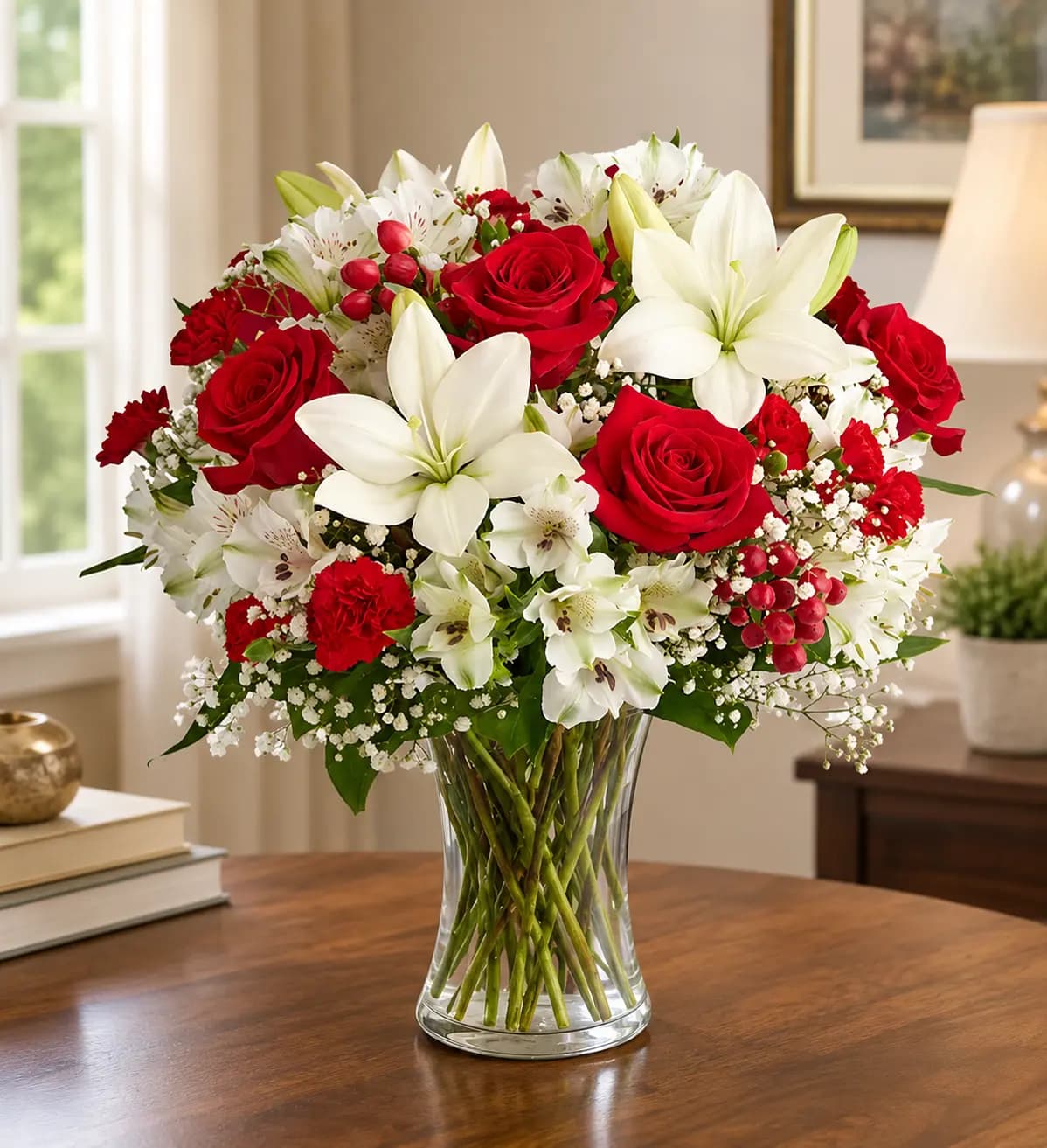 Romantic Red & White
